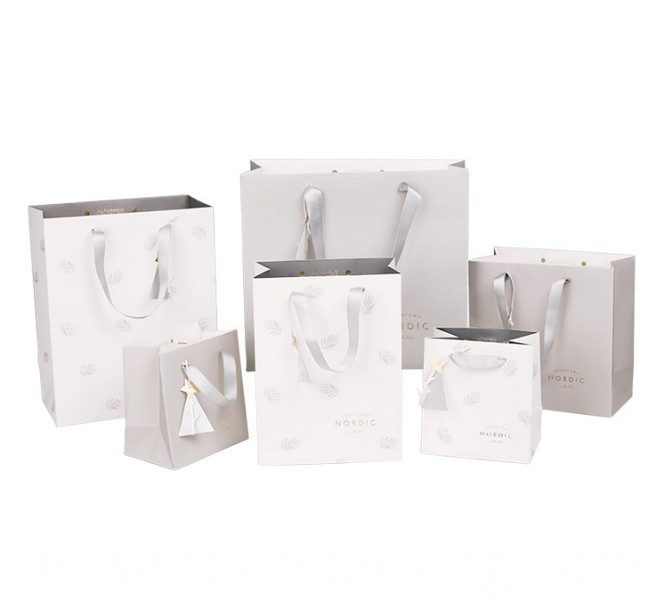 Λευκή τσάντα χαρτιού White Paper Bag